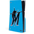 MLB Miami Marlins Solid Distressed PlayStation PS5 Skins