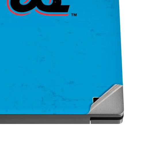 MLB Miami Marlins Solid Distressed Dell XPS Skin