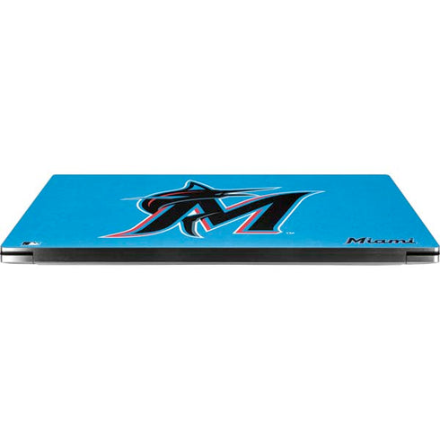 MLB Miami Marlins Solid Distressed Dell XPS Skin