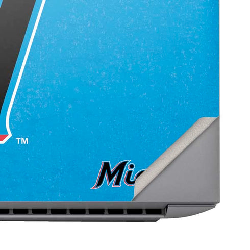MLB Miami Marlins Solid Distressed HP ZBook Fury 16 G10 Skin