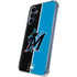 MLB Miami Marlins Split Galaxy A55 5G Clear Case
