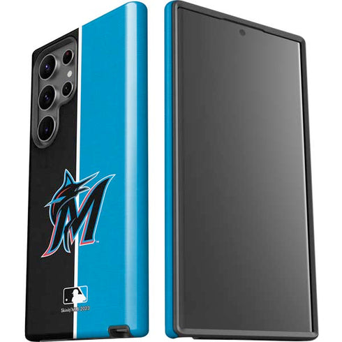 MLB Miami Marlins Split Galaxy S23 Ultra Pro Case