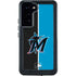 MLB Miami Marlins Split Galaxy S24 Plus Waterproof Case