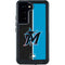 MLB Miami Marlins Split Galaxy S24 Waterproof Case
