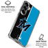 MLB Miami Marlins Split Galaxy S26 Plus Clear Case