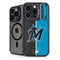 MLB Miami Marlins Split iPhone 13 Pro Kickstand Case