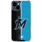 MLB Miami Marlins Split iPhone 15 Clear Case