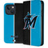 MLB Miami Marlins Split iPhone 15 Folio Case