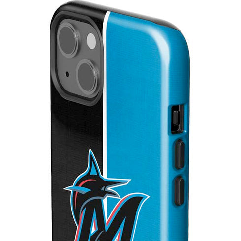 MLB Miami Marlins Split iPhone 15 Impact Case
