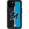 MLB Miami Marlins Split iPhone 15 Plus Waterproof Case
