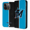 MLB Miami Marlins Split iPhone 15 Pro Folio Case