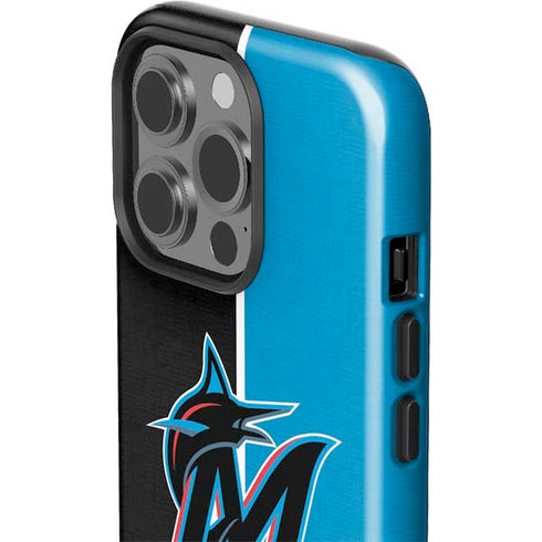 MLB Miami Marlins Split iPhone 15 Pro Impact Case