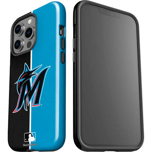 MLB Miami Marlins Split iPhone 15 Pro Impact Case