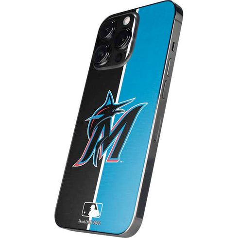MLB Miami Marlins Split iPhone 15 Pro Max Skin