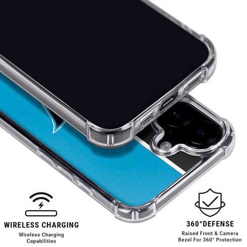 MLB Miami Marlins Split iPhone 16 MagSafe Case