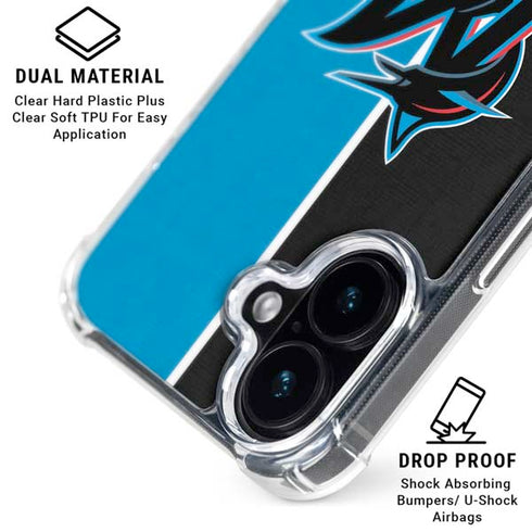 MLB Miami Marlins Split iPhone 16 MagSafe Case