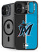 MLB Miami Marlins Split iPhone 16 Plus Kickstand Case