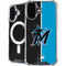 MLB Miami Marlins Split iPhone 16 Plus MagSafe Case