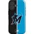 MLB Miami Marlins Split iPhone 16 Plus Magsafe Impact Case