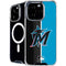 MLB Miami Marlins Split iPhone 16 Pro Max MagSafe Case
