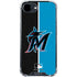 MLB Miami Marlins Split iPhone 16e Clear Case