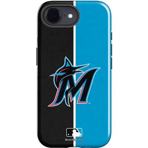 MLB Miami Marlins Split iPhone 16e Impact Case
