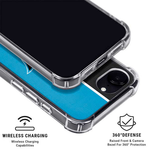 MLB Miami Marlins Split iPhone 16e MagSafe Case