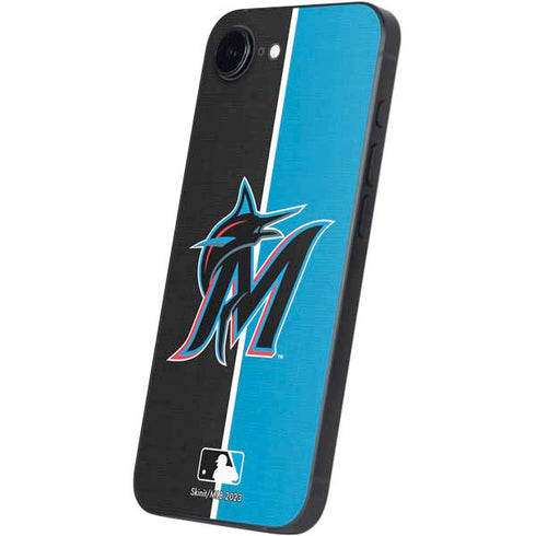 MLB Miami Marlins Split iPhone 16e Skin