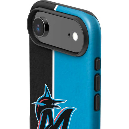 MLB Miami Marlins Split iPhone 17 Air Impact Case