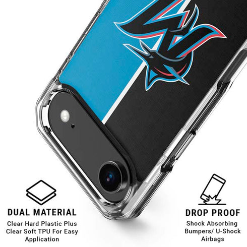 MLB Miami Marlins Split iPhone 17 Air MagSafe Case