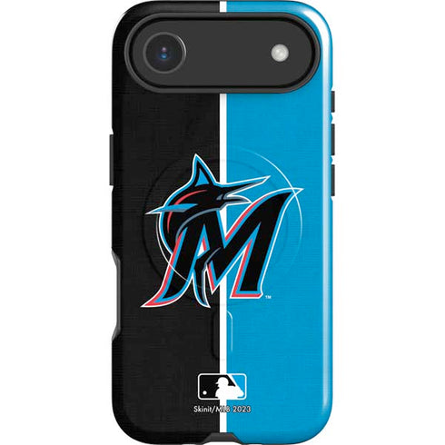 MLB Miami Marlins Split iPhone 17 Air Magsafe Impact Case