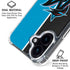 MLB Miami Marlins Split iPhone 17 Clear Case