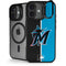 MLB Miami Marlins Split iPhone 17 Kickstand Case