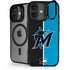 MLB Miami Marlins Split iPhone 17 Kickstand Case