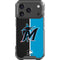 MLB Miami Marlins Split iPhone 17 Pro Clear Case