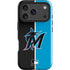 MLB Miami Marlins Split iPhone 17 Pro Impact Case