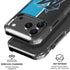 MLB Miami Marlins Split iPhone 17 Pro Max Clear Case