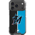 MLB Miami Marlins Split iPhone 18 Pro Clear Case