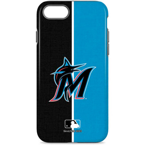 MLB Miami Marlins Split iPhone Cases