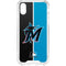 MLB Miami Marlins Split iPhone XS Clear Case