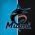 MLB Miami Marlins Split MacBook Skins