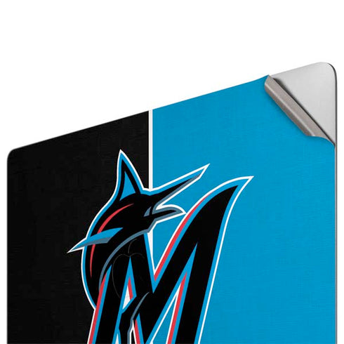 MLB Miami Marlins Split Apple MacBook Pro 16-inch Skin