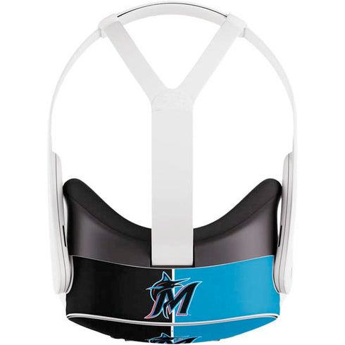 MLB Miami Marlins Split Meta Quest 3S Skin