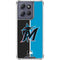 MLB Miami Marlins Split Moto G 5G (2025) Clear Case