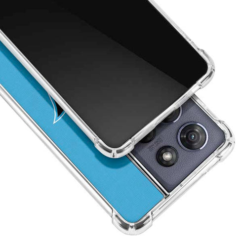 MLB Miami Marlins Split Moto G 5G (2025) Clear Case