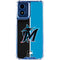 MLB Miami Marlins Split Moto G 5G (2024) Clear Case