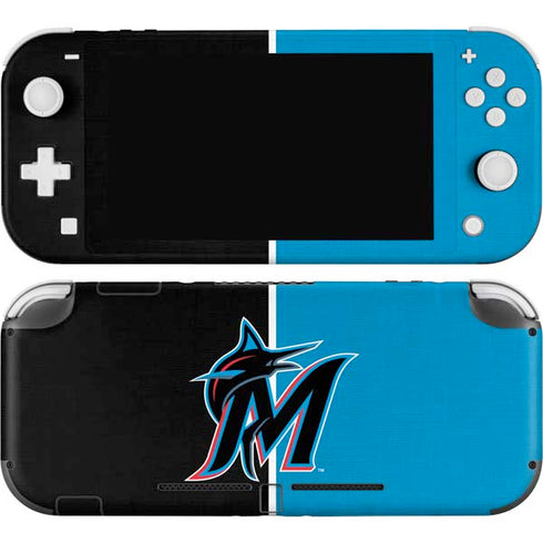 MLB Miami Marlins Split Nintendo Skins