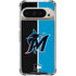 MLB Miami Marlins Split Pixel 9/9 Pro Clear Case