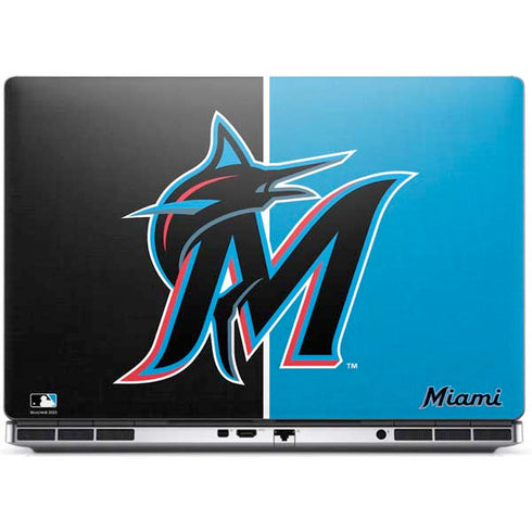 MLB Miami Marlins Split Dell Precision Skin