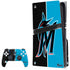 MLB Miami Marlins Split PS5 Pro Disk Bundle Skin
